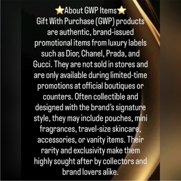 GWP Gucci Black Velvet Crossbody Bag with Gold Chain - Picture 9 of 9